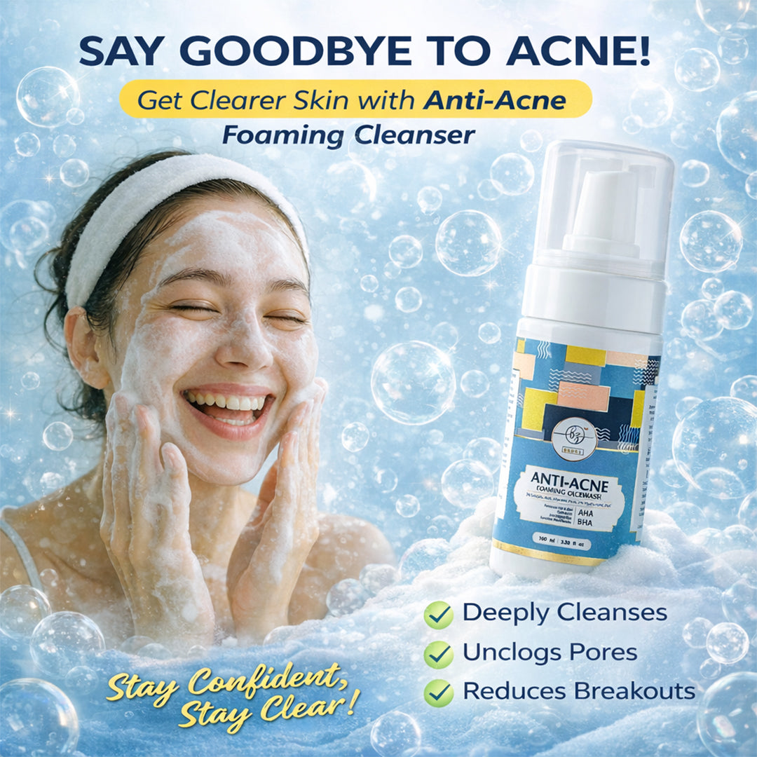 Bezel™ Anti Acne Combo Pack (Anti Acne Foaming Facewash & Anti Acne Face Cream)