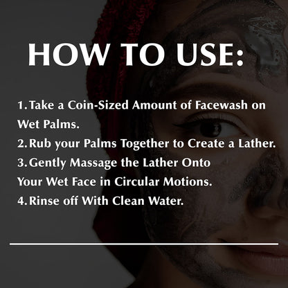 Activated Charcoal Facewash(200ml)